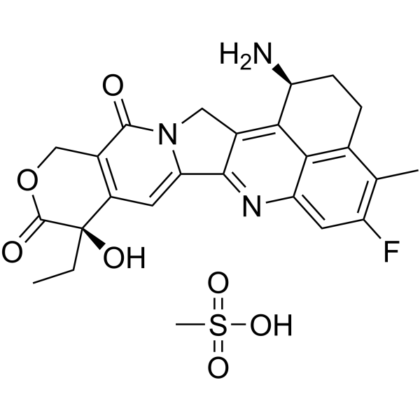 (1S,9R)-Exatecan mesylate ((1S,9R)-DX8951f) 2938875-54-6